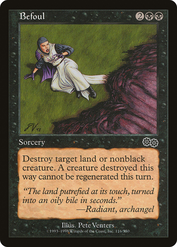 Befoul (USG-116) - Urza's Saga
