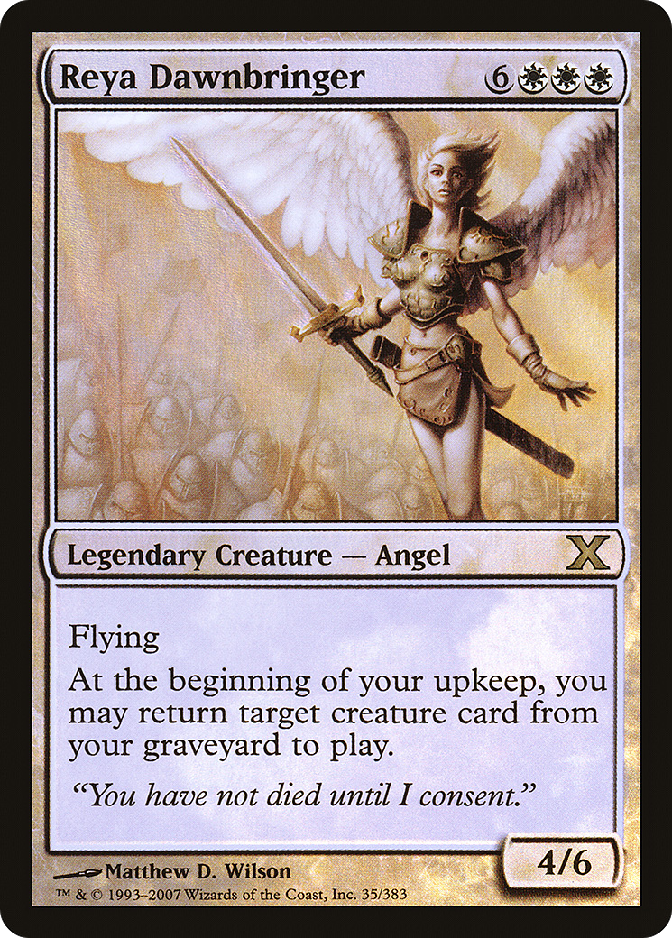 Reya Dawnbringer (10E-35★) - Tenth Edition Foil