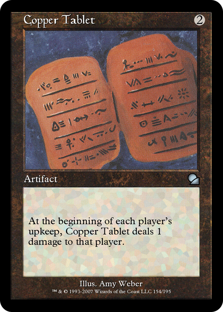 Copper Tablet (ME1-154) - Masters Edition Foil