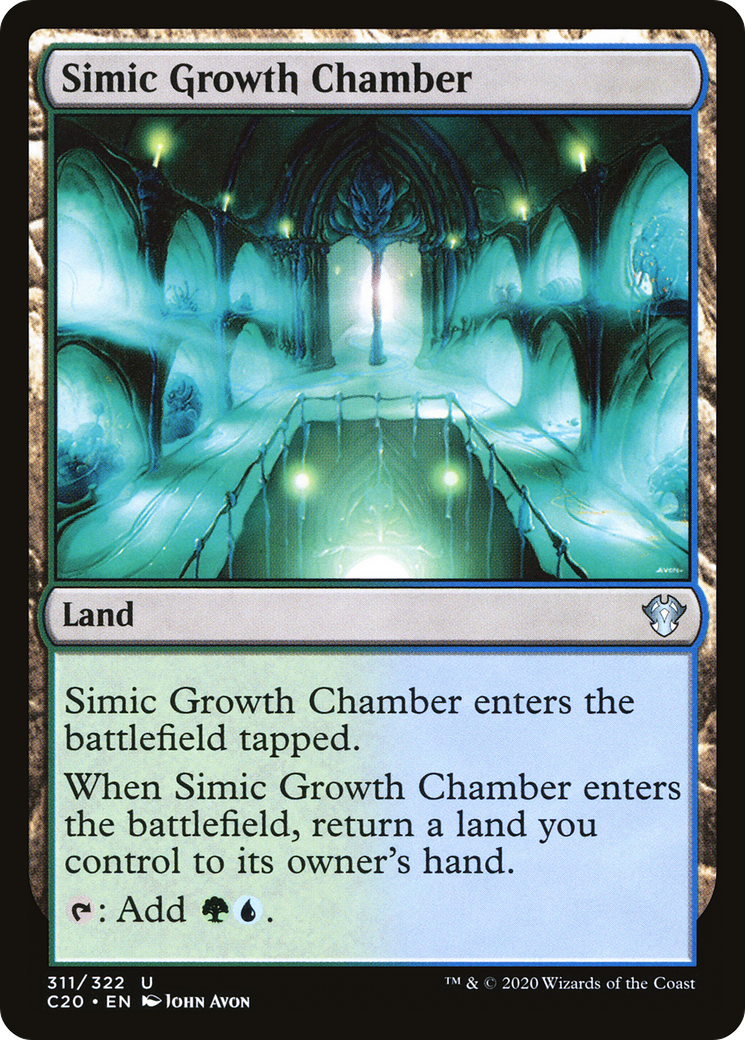 Simic Growth Chamber (C20-311) - Commander 2020