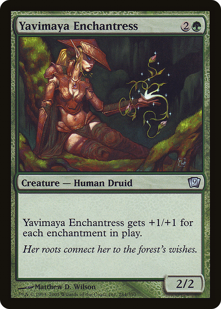 Yavimaya Enchantress (9ED-284) - 9th Edition