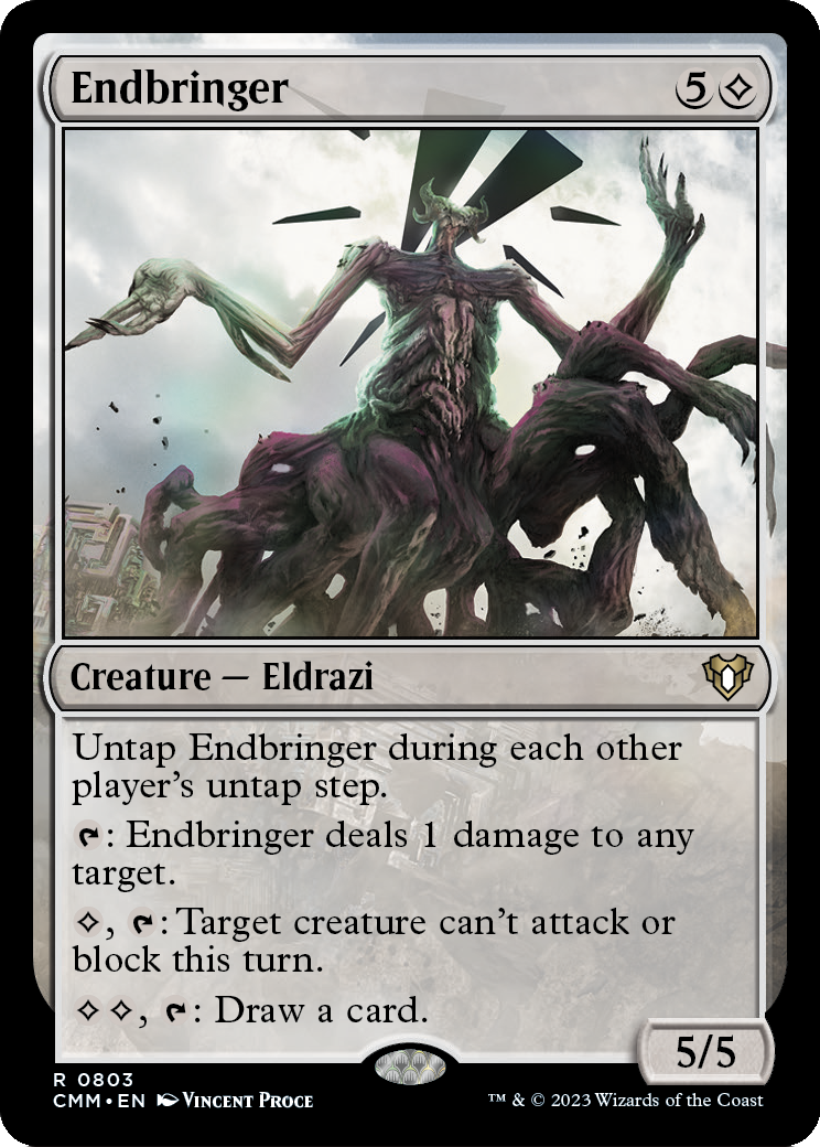 Endbringer (CMM-803) - Commander Masters