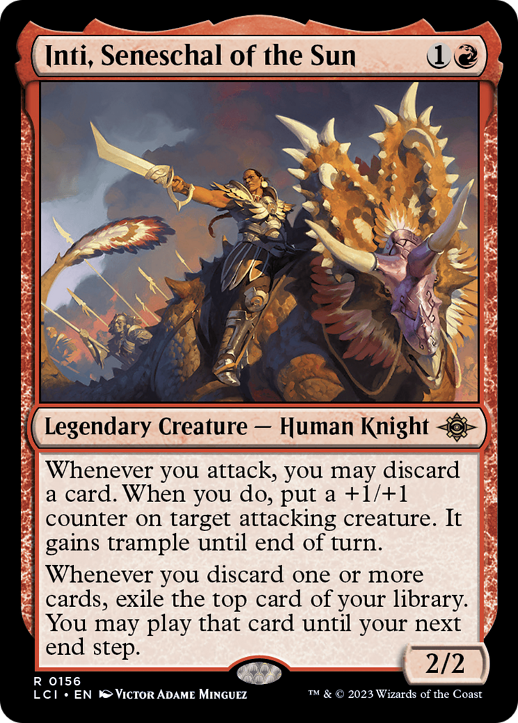 Inti, Seneschal of the Sun (LCI-156) - The Lost Caverns of Ixalan