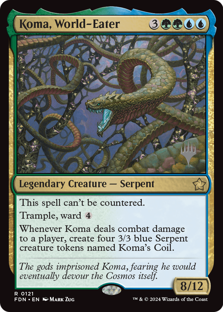 Koma, World-Eater (PPDFT-121) - Promo Pack: Aetherdrift