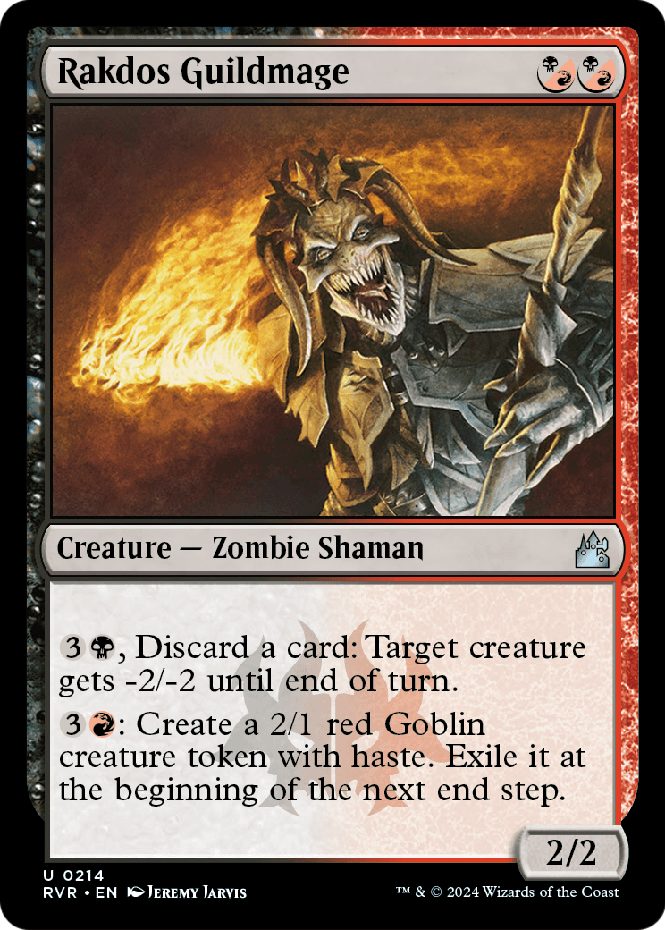 Rakdos Guildmage (RVR-214) - Ravnica Remastered