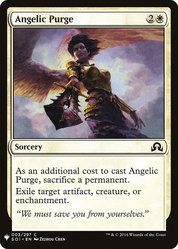 Angelic Purge (LIST-003) - The List