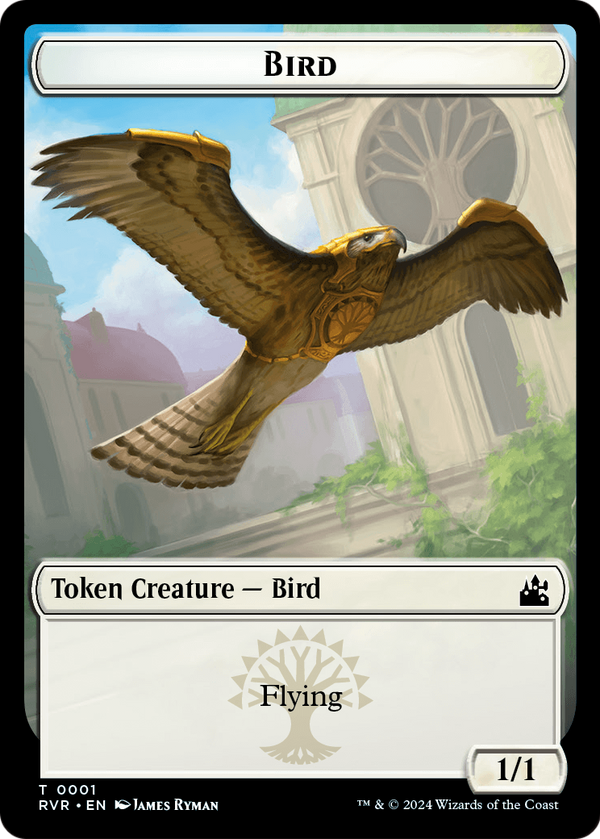 Bird (TRVR-001) - Ravnica Remastered Tokens Foil
