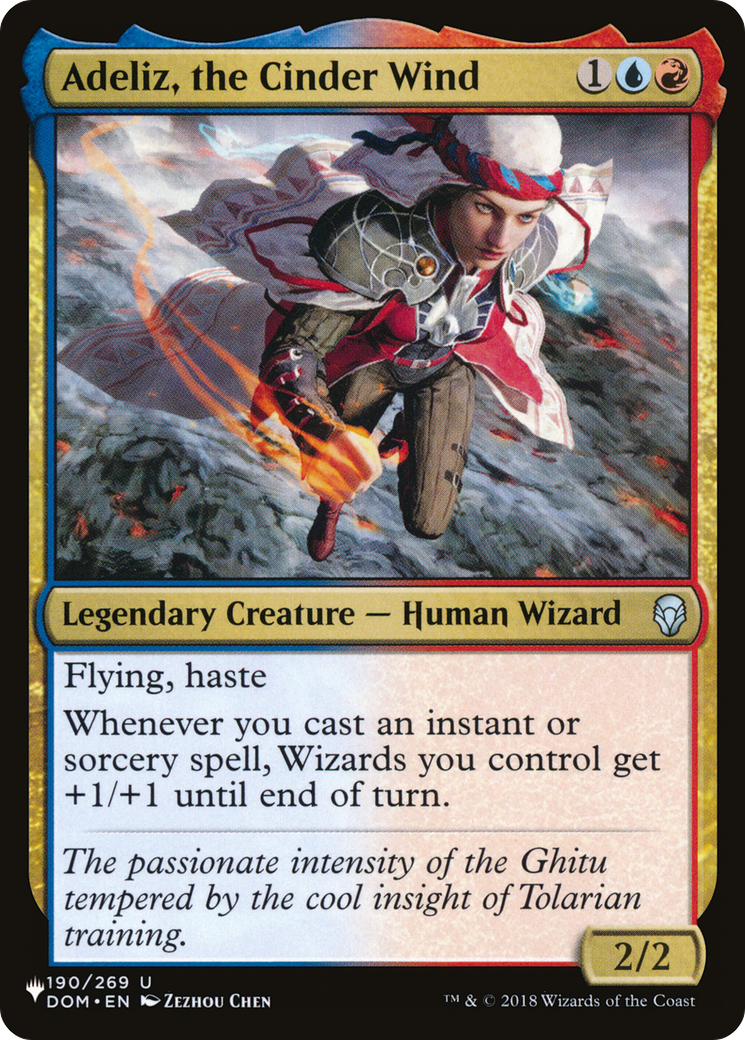Adeliz, the Cinder Wind (LIST-190/269) - The List