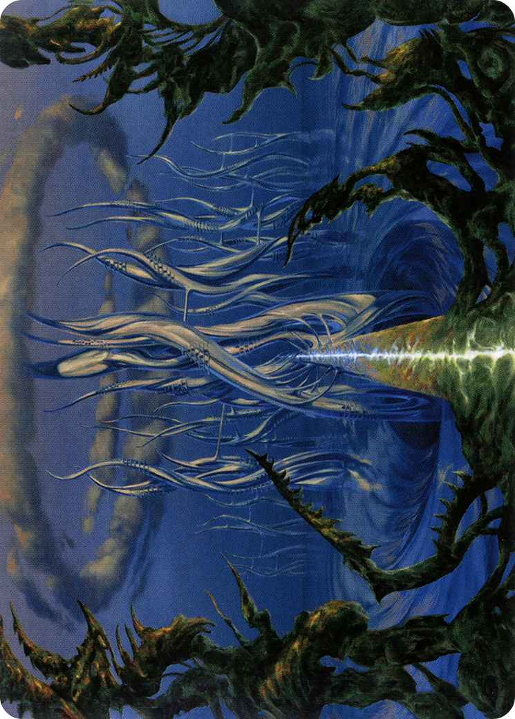 Tanglepool Bridge // Tanglepool Bridge (AMH2-080) - Modern Horizons 2 Art Series (Borderless) Foil