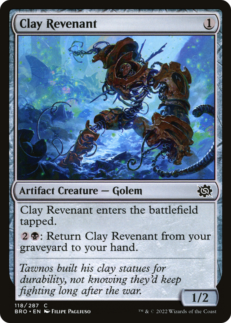 Clay Revenant (BRO-118) - The Brothers' War