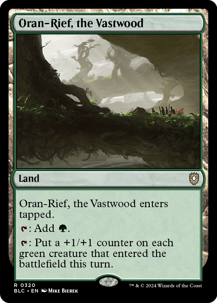 Oran-Rief, the Vastwood (BLC-320) - Bloomburrow Commander