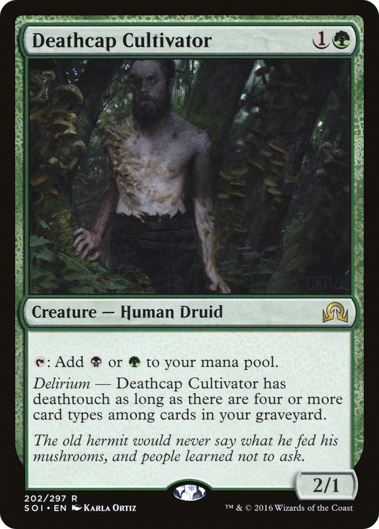 Deathcap Cultivator (SOI-202) - Shadows over Innistrad Foil