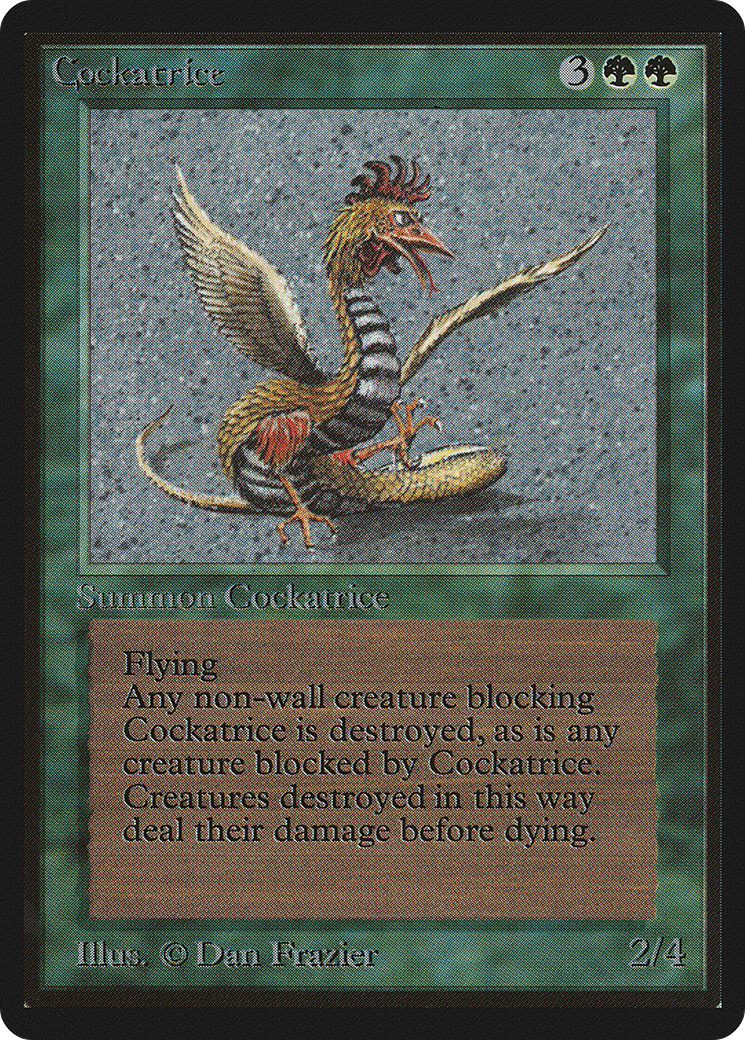 Cockatrice (LEB-) - Limited Edition Beta