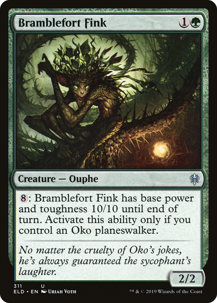 Bramblefort Fink (ELD-311) - Throne of Eldraine