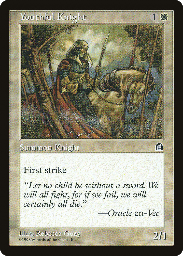 Youthful Knight (STH-) - Stronghold