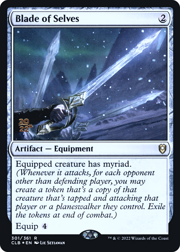 Blade of Selves (PRE-301) - Battle for Baldur's Gate Promos Foil