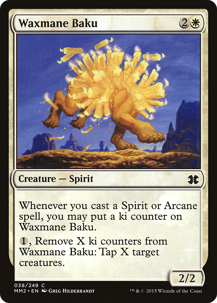 Waxmane Baku (MM2-038) - Modern Masters 2015