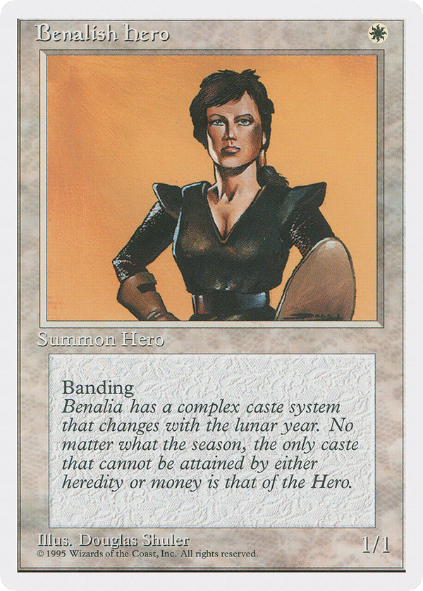 Benalish Hero (4ED-) - Fourth Edition