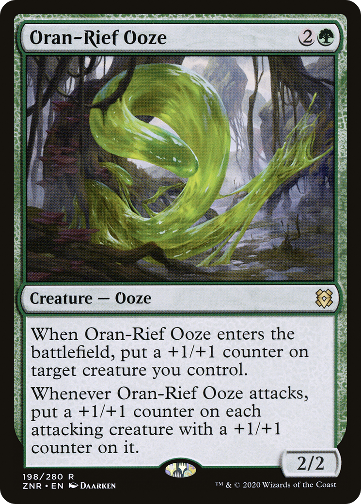 Oran-Rief Ooze (ZNR-198) - Zendikar Rising