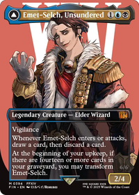 Emet-Selch, Unsundered (Borderless) (FIN-394) - FINAL FANTASY Foil