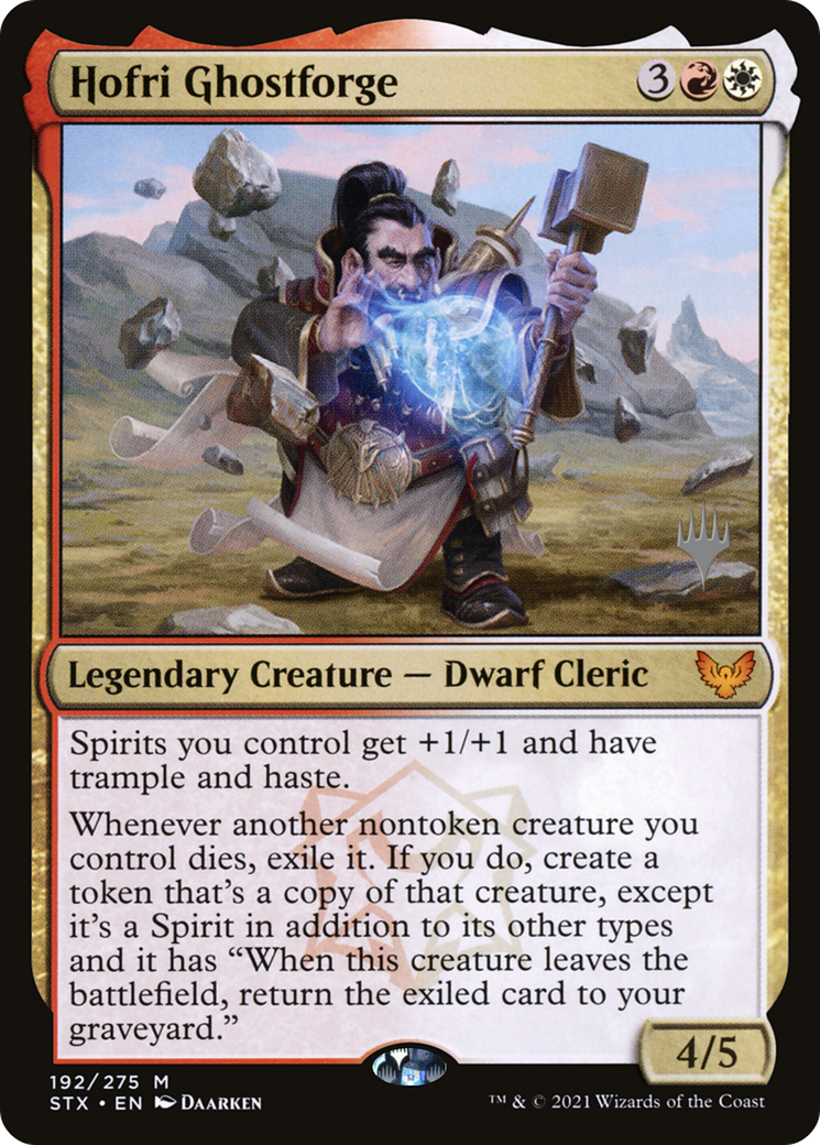 Hofri Ghostforge (PPSTX-192) - Strixhaven: School of Mages Promos Foil