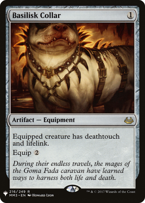 Basilisk Collar (MM3) (LIST-216) - The List