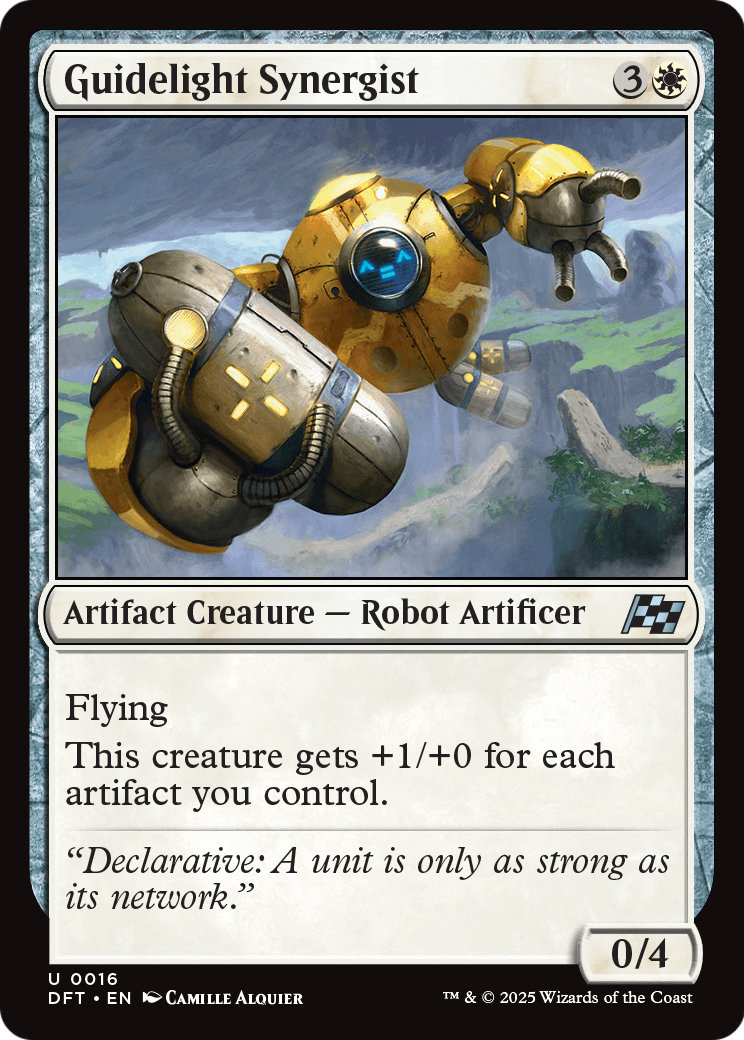 Guidelight Synergist (DFT-016) - Aetherdrift Foil