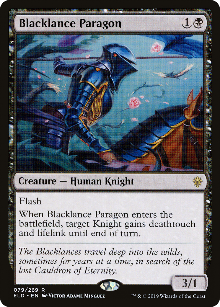 Blacklance Paragon (ELD-079) - Throne of Eldraine Foil
