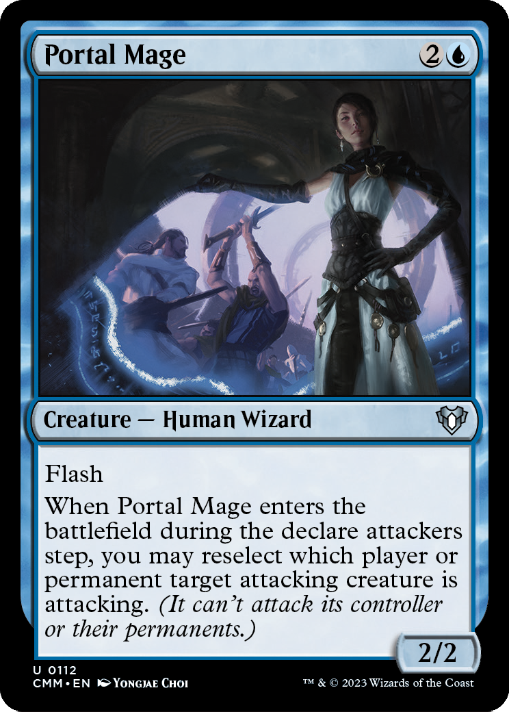 Portal Mage (CMM-112) - Commander Masters