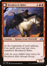 Breakneck Rider (SOI-147) - Shadows over Innistrad: (Double Faced Transform) Foil