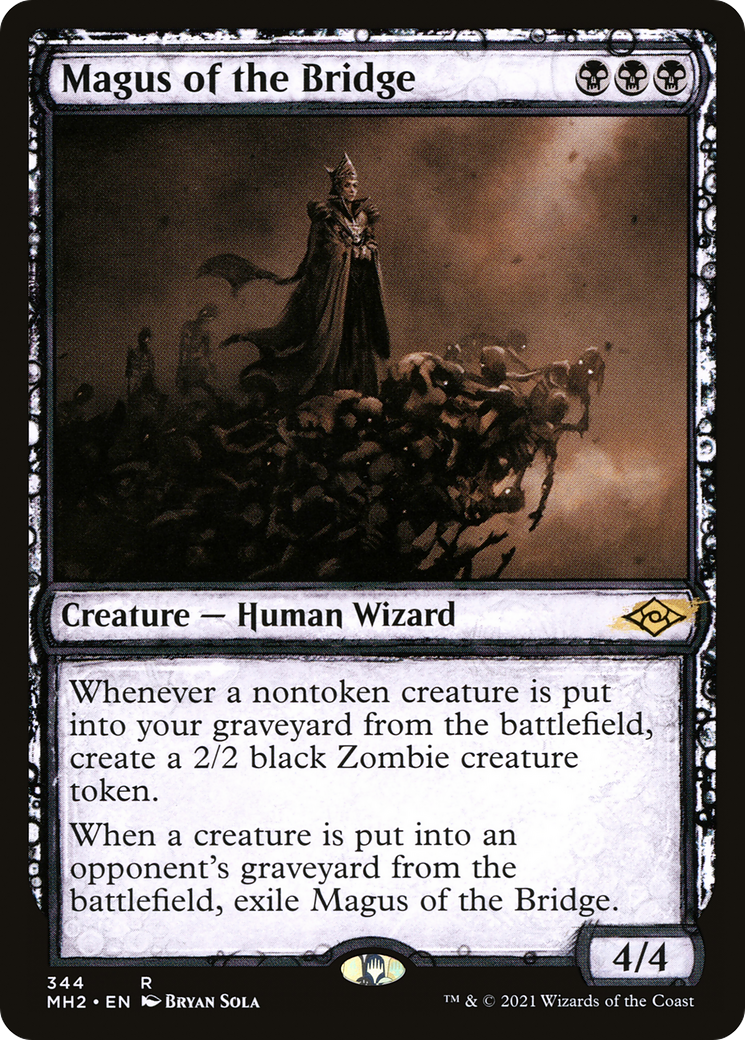 Magus of the Bridge (Showcase) (MH2-344) - Modern Horizons 2: (Showcase) Foil