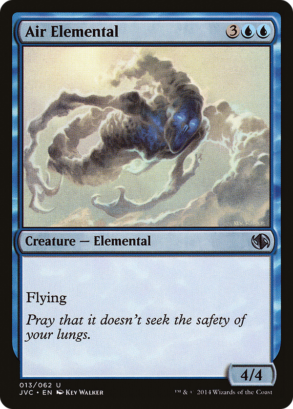 Air Elemental (DD3-013) - Duel Decks Anthology: Jace vs. Chandra