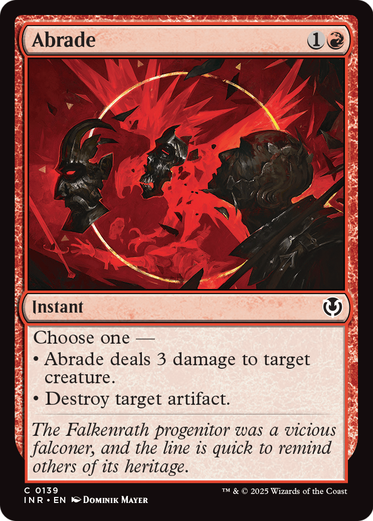 Abrade (INR-139) - Innistrad Remastered