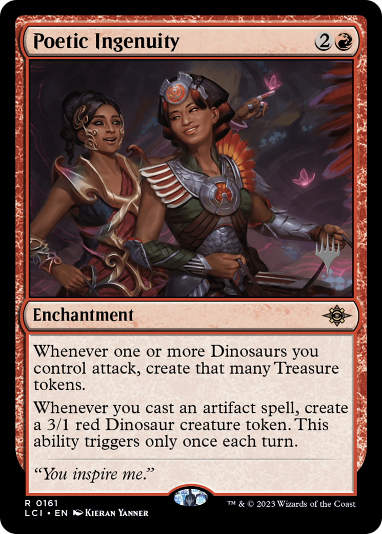 Poetic Ingenuity (PPLCI-161) - The Lost Caverns of Ixalan Promos Foil