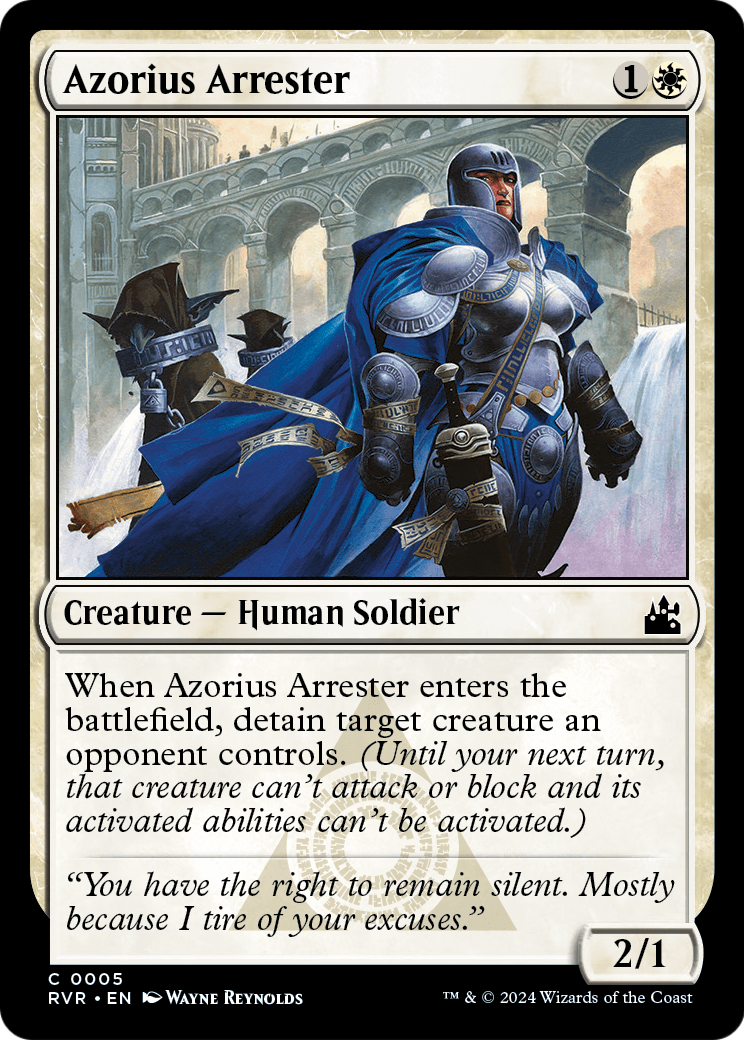 Azorius Arrester (RVR-005) - Ravnica Remastered Foil