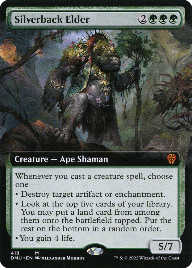 Silverback Elder (Extended Art) (DMU-418) - Dominaria United: (Extended Art)