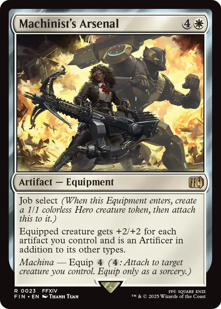 Machinist's Arsenal (FIN-023) - FINAL FANTASY Foil