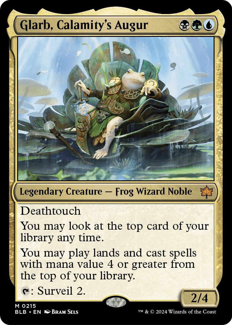 Glarb, Calamity's Augur (BLB-215) - Bloomburrow