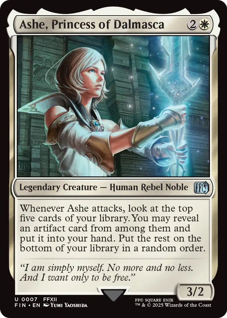 Ashe, Princess of Dalmasca (FIN-007) - FINAL FANTASY Foil